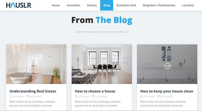 Các mẫu website bất động sản đẹp